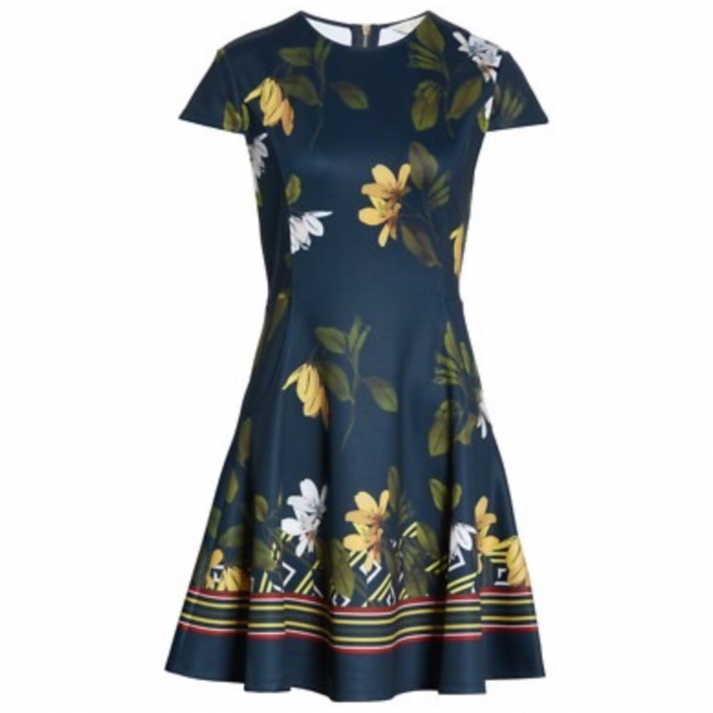 Ted Baker floral print dress
